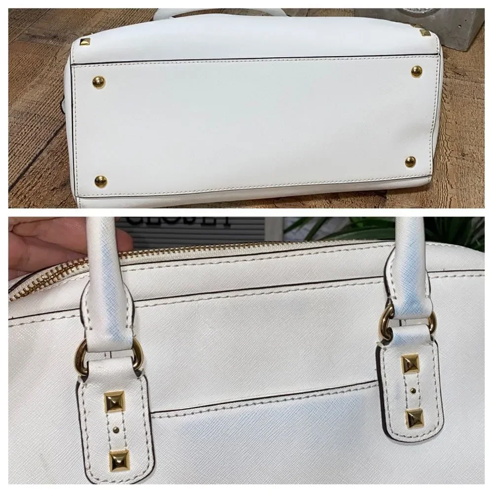 Michael Kors Selma Lg Studded saffiano leather Tote